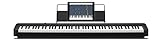 Casio CDP-S110BK Digitalpiano schwarz mit 88 gewichteten Tasten