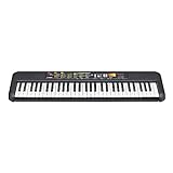 YAMAHA PSR-F52 digitales Keyboard in schwarz, kompakte digitale Tastatur für Anfänger mit 61 Tasten, 144 Instrumentenstimmen und 158 Begleitstile, 920 mm × 266 mm × 73 mm