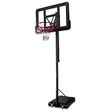 ProSport Premium - Basketballkorb Outdoor 305 cm - höhenverstellbar 2,3-3,05m - Kinder und Erwachsene - befüllbare ständer – Basketball Hoop