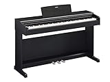 Yamaha ARIUS YDP-145 Digital Piano, schwarz – Klassisches und elegantes digitales Klavier für Einsteiger und Hobbyspieler