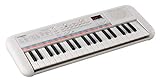 Yamaha Remie PSS-E30 Mini Keyboard, weiß – Kompaktes, tragbares Keyboard für Kinder mit Mini-Tastatur und tollem Klang – Mit Mini-Kopfhöreranschluss