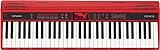 Roland GO-61K Tastatur - Music creation keyboard , rot, Spiele überall dank Batteriebetrieb und kabelloser Smartphone-Verbindung